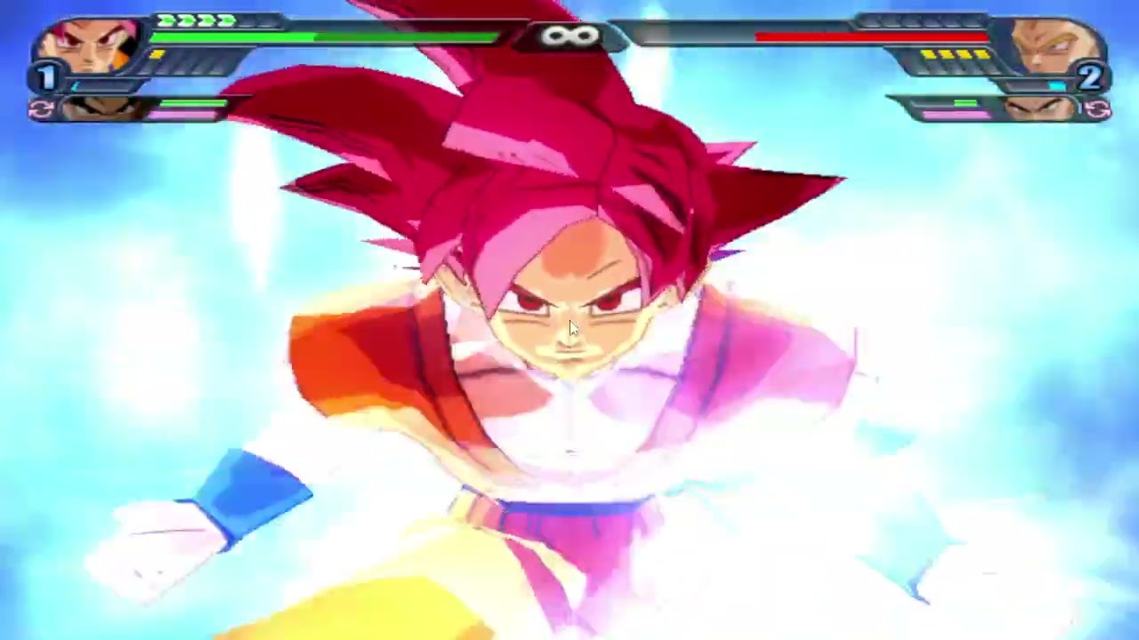 dragon ball budokai tenkaichi 3 team goku vs team vegeta (volvimo mi gentee)