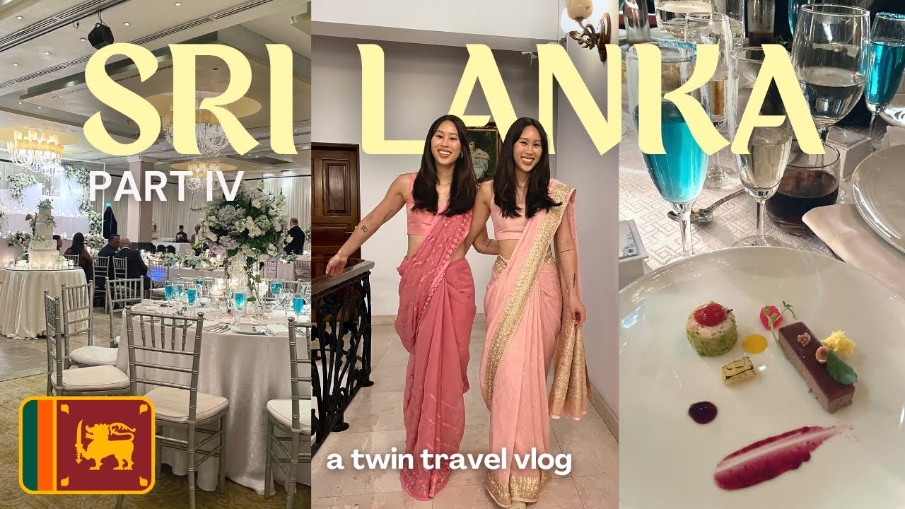 🇱🇰 Sri Lanka Travel Vlog | We Attended a Wedding in Colombo, Saree Shopping, Trying Sri Lankan Food