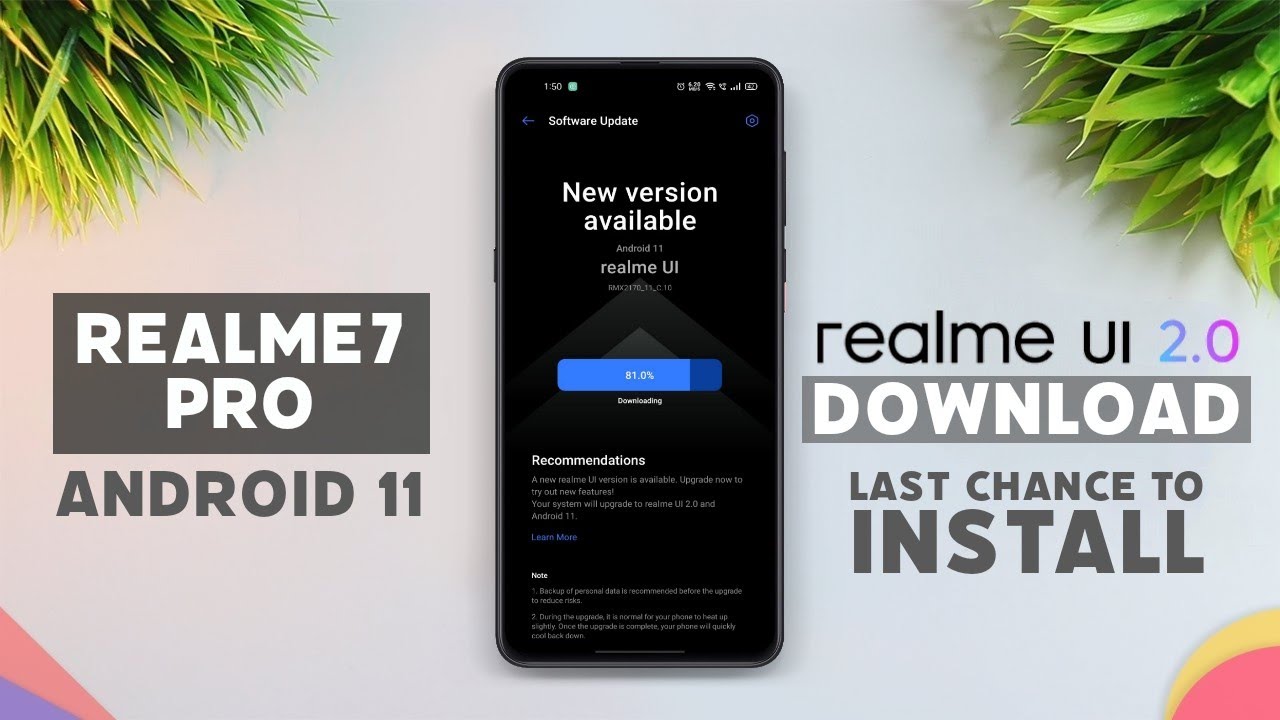 How To Download Realme Ui 2.0 Android 11 Update in Realme 7 Pro 🔥 Last Chance to Install RealmeUi2.0