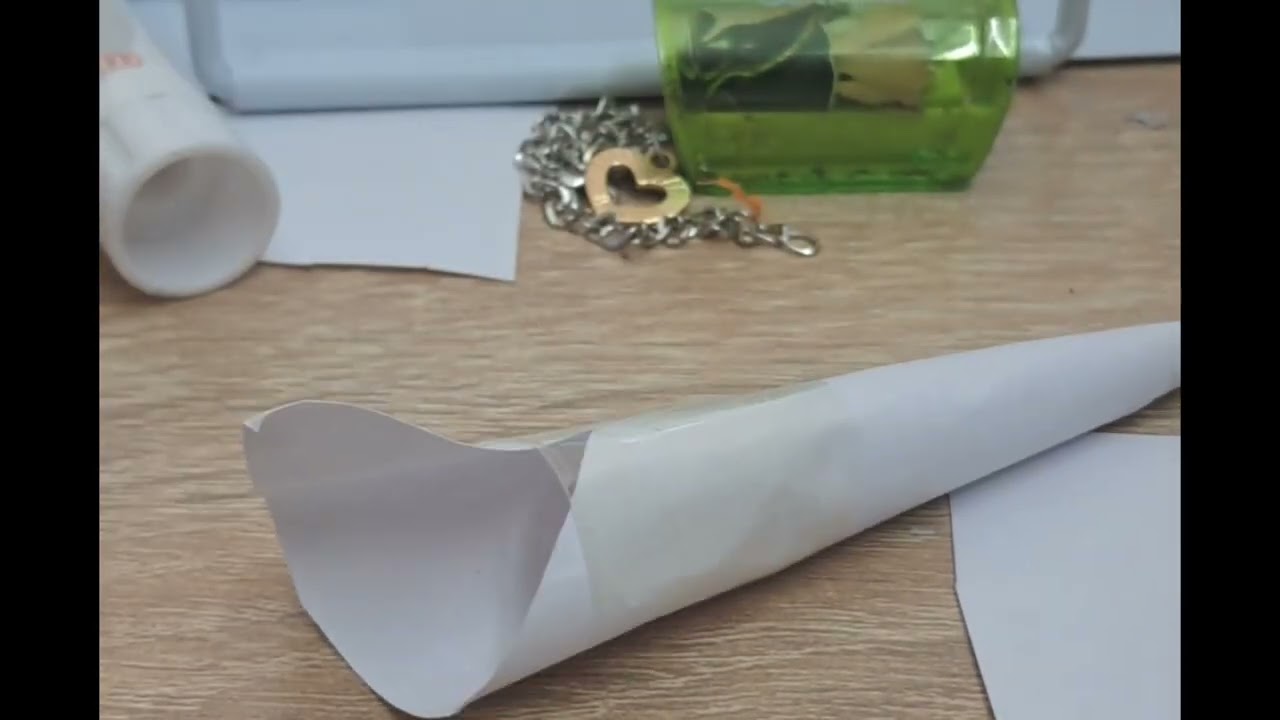 Делаем ногти из бумаги легко😉