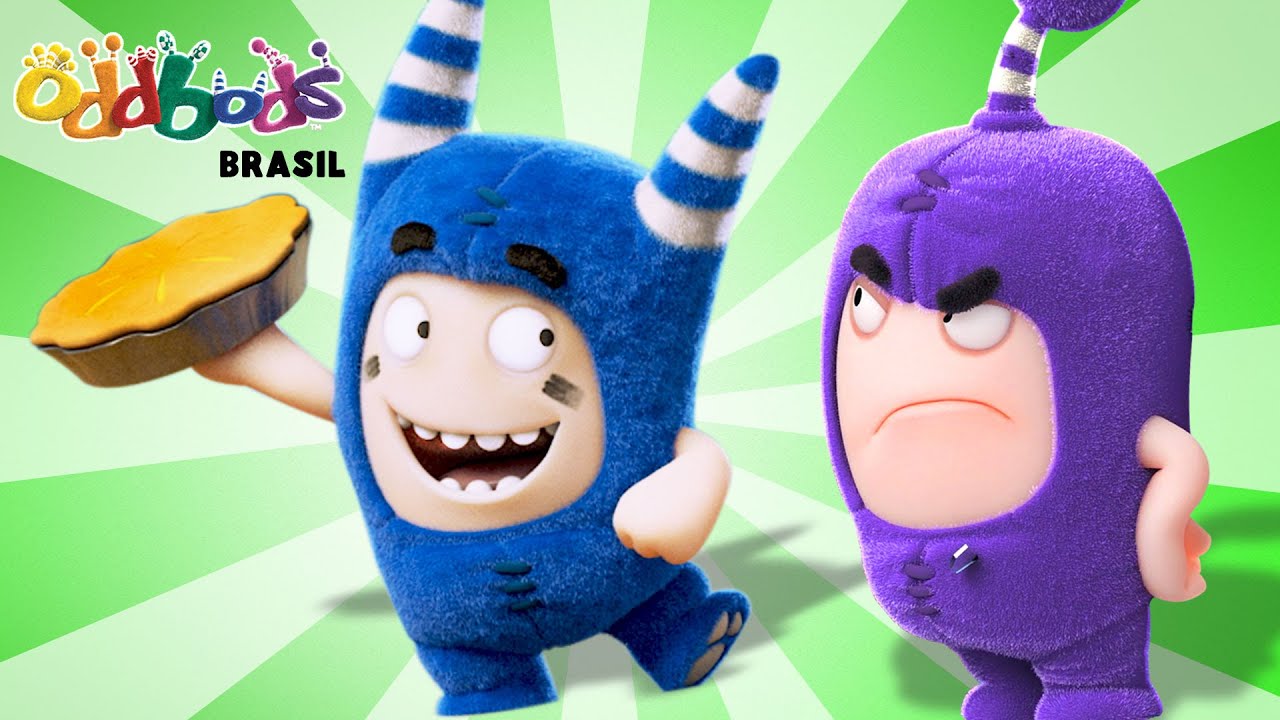 Oddbods | Fanático Por Torta | Desenho infantil | Oddbods Brasil