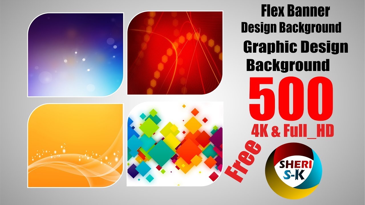 500 High Resolution Banners Backgrounds Bundle Free Download In Zip |Sheri Sk|