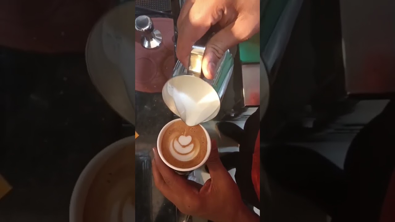 classic latte art tulip pure ❤️ the secret tocleantulip stacks 