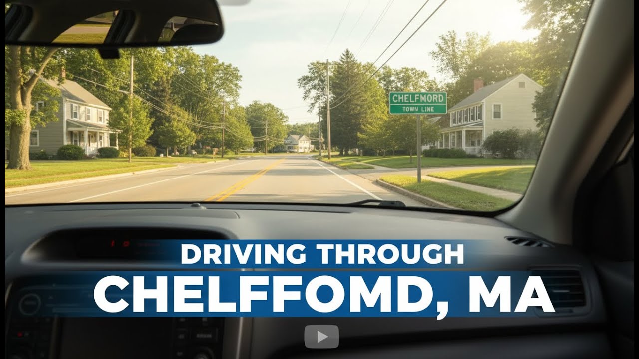 Driving Through Chelmsford, Massachusetts