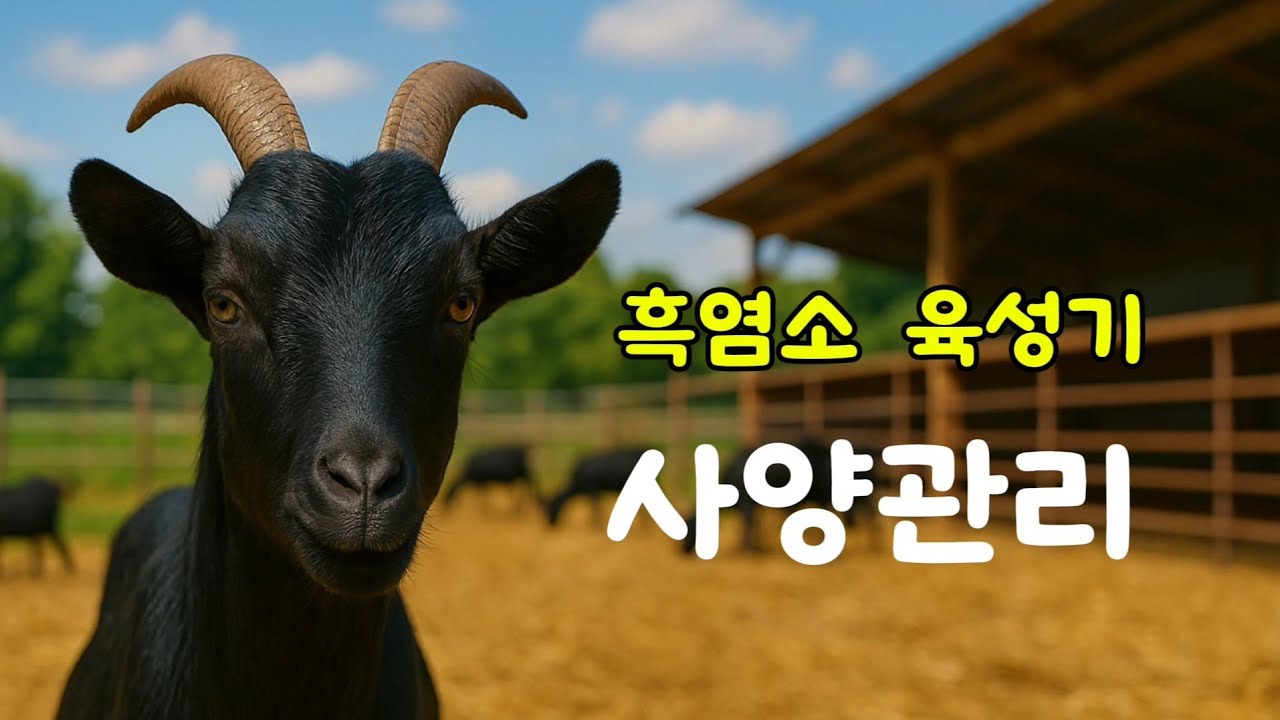 육성기 사양관리 #10 [기운찬 흑염소농장]