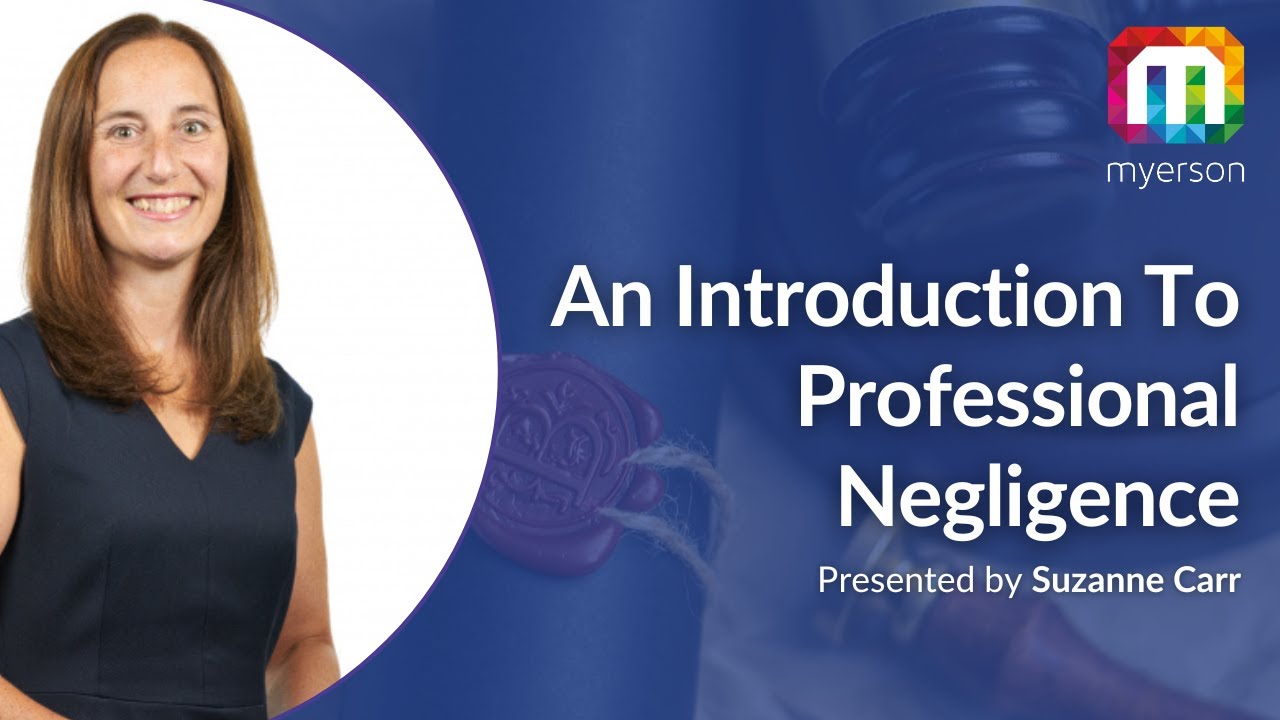 An Introduction To Professional Negligence