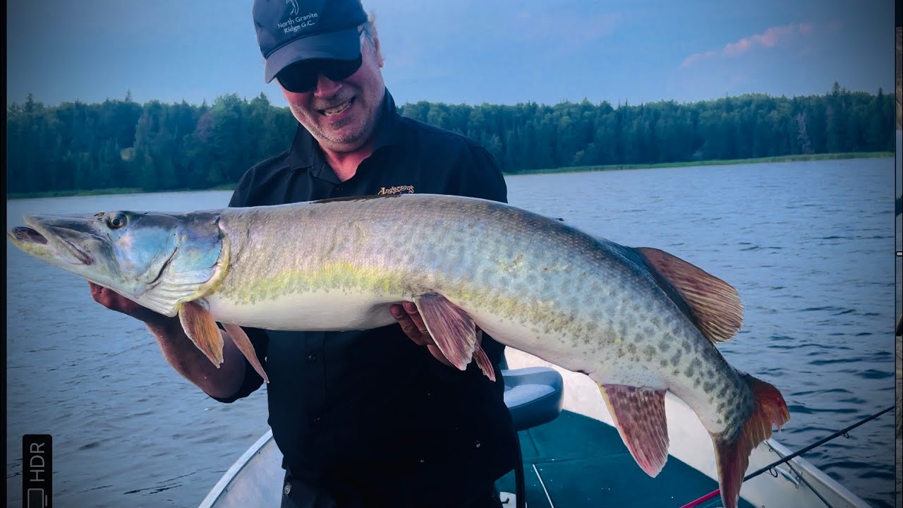 EAGLE LAKE MUSKY FISHING August 2023