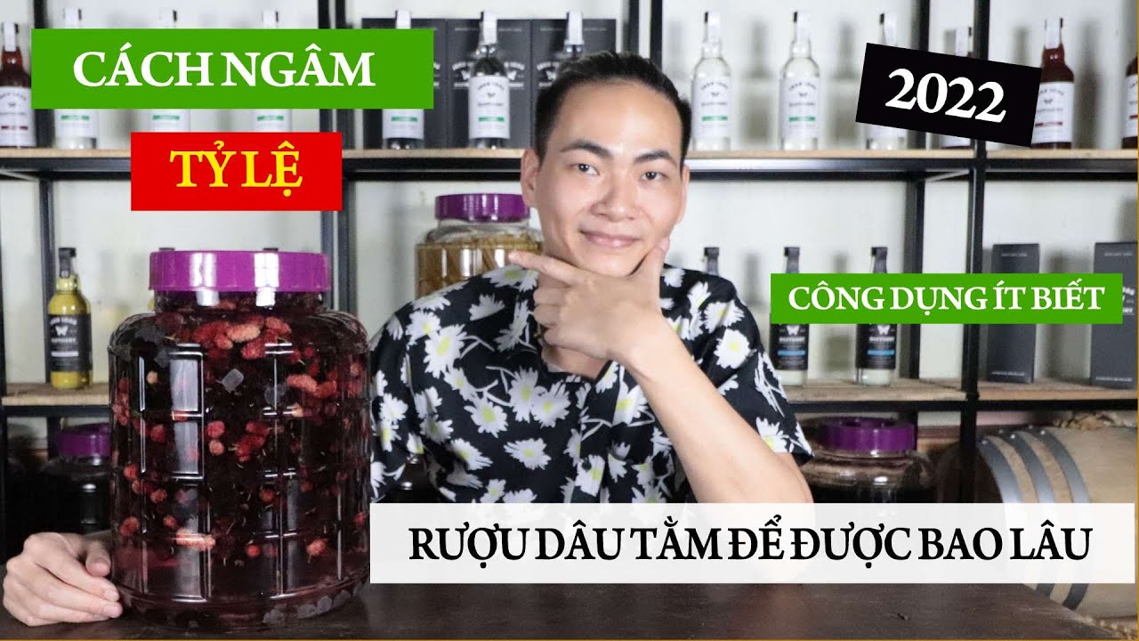 Cách ngâm rượu dâu tằm giúp ăn ngon ngủ kỹ, bảo quan lâu ( Rượu Dâu Tằm 2022 )