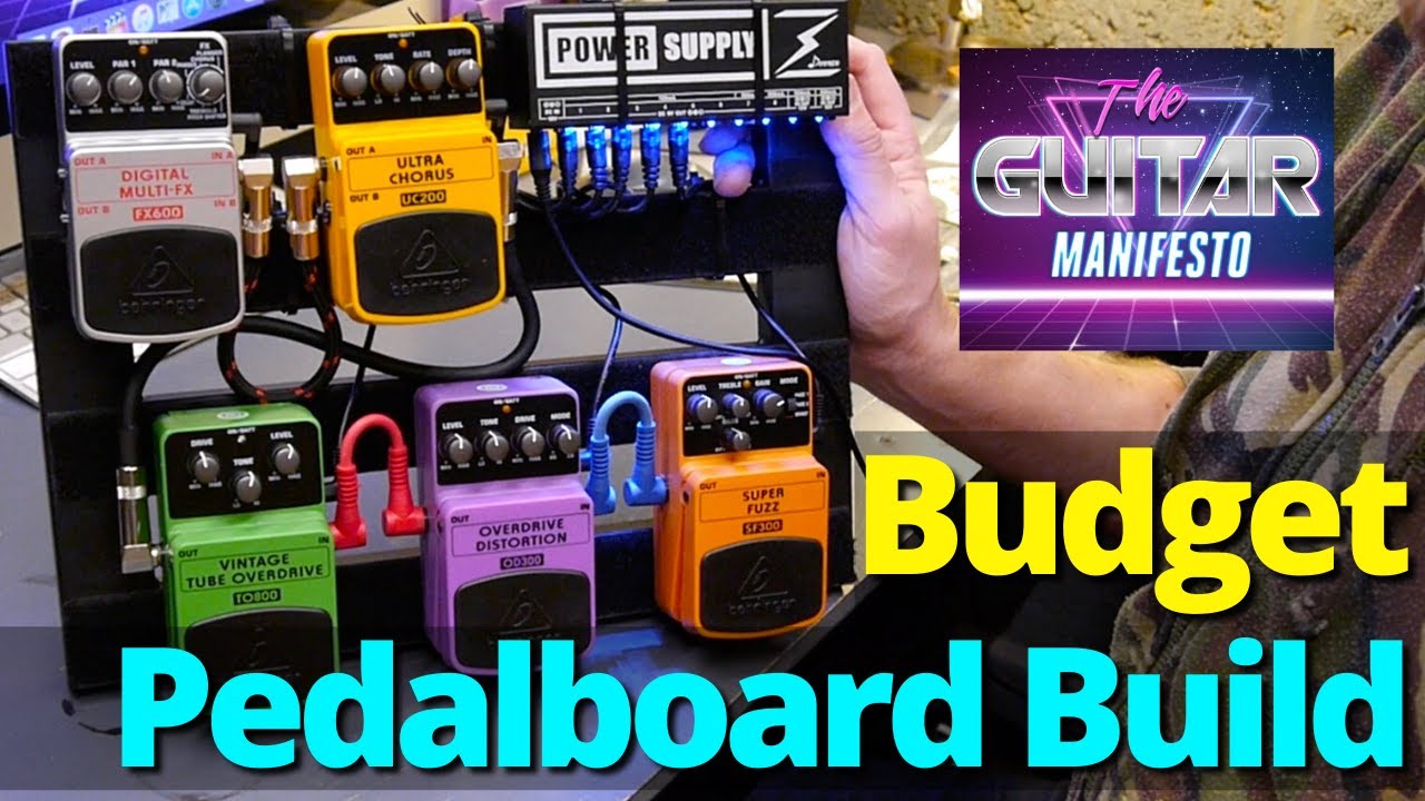 Budget Pedalboard Build! Behringer Pedals