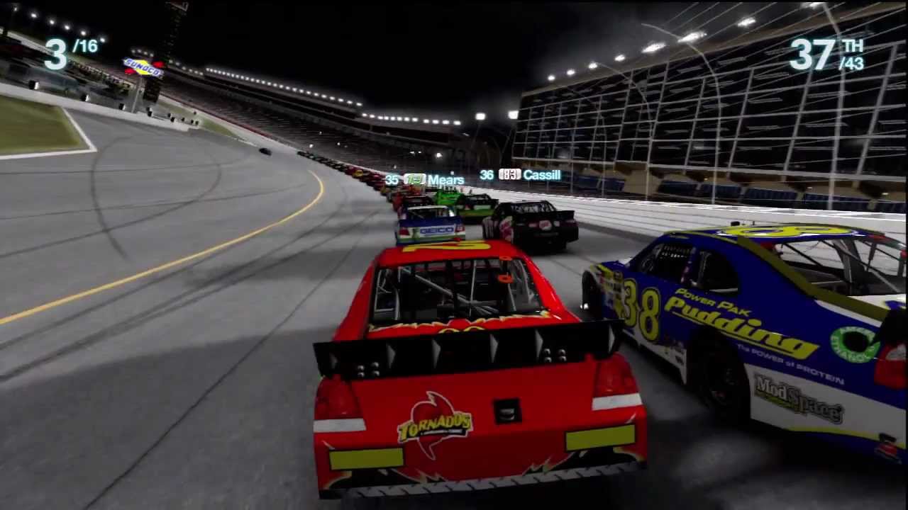 Atlanta Night Race 25 Gameplay Career Mode Nascar The Game Inside Line