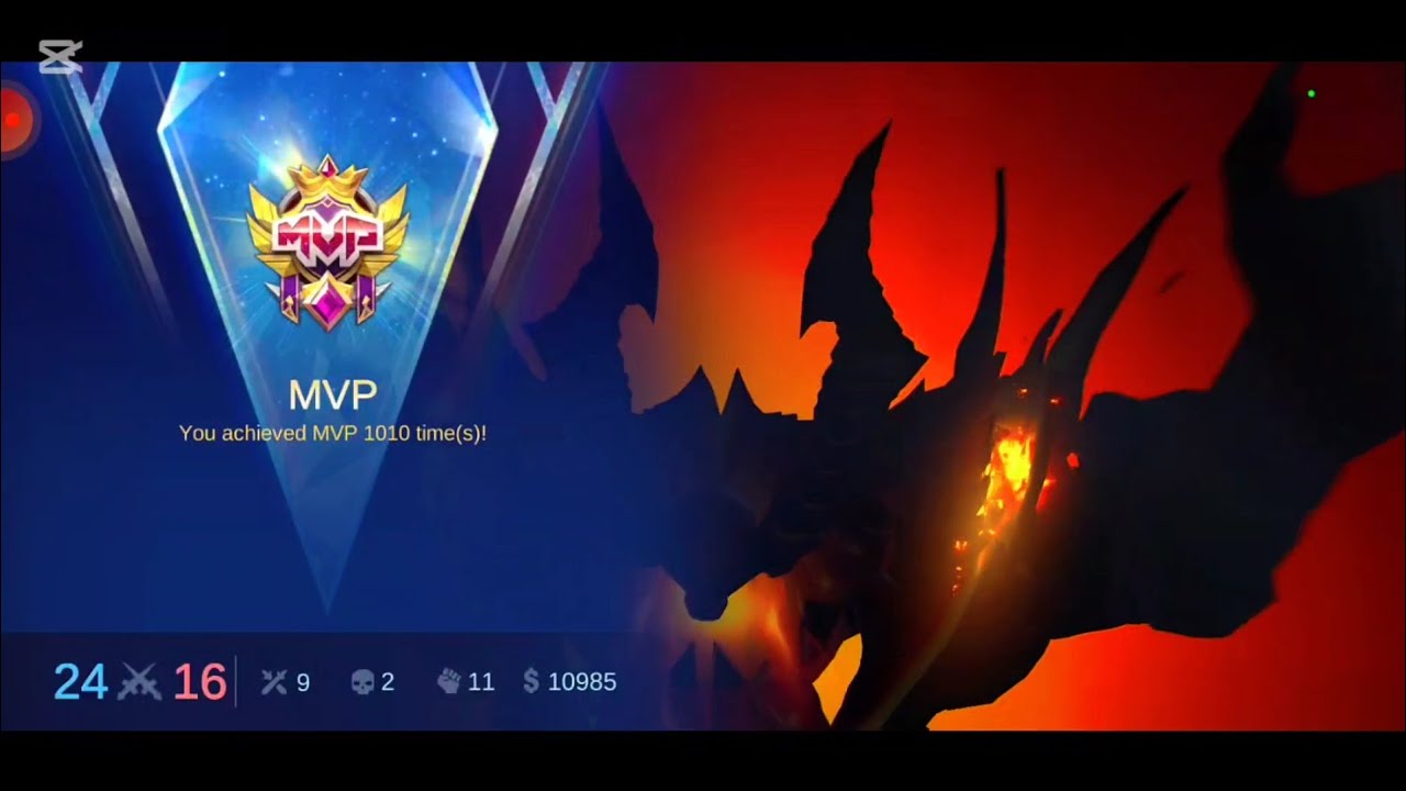 MVP is always eazy with Thamuz #mobilelegends #thamuzbestbuild 