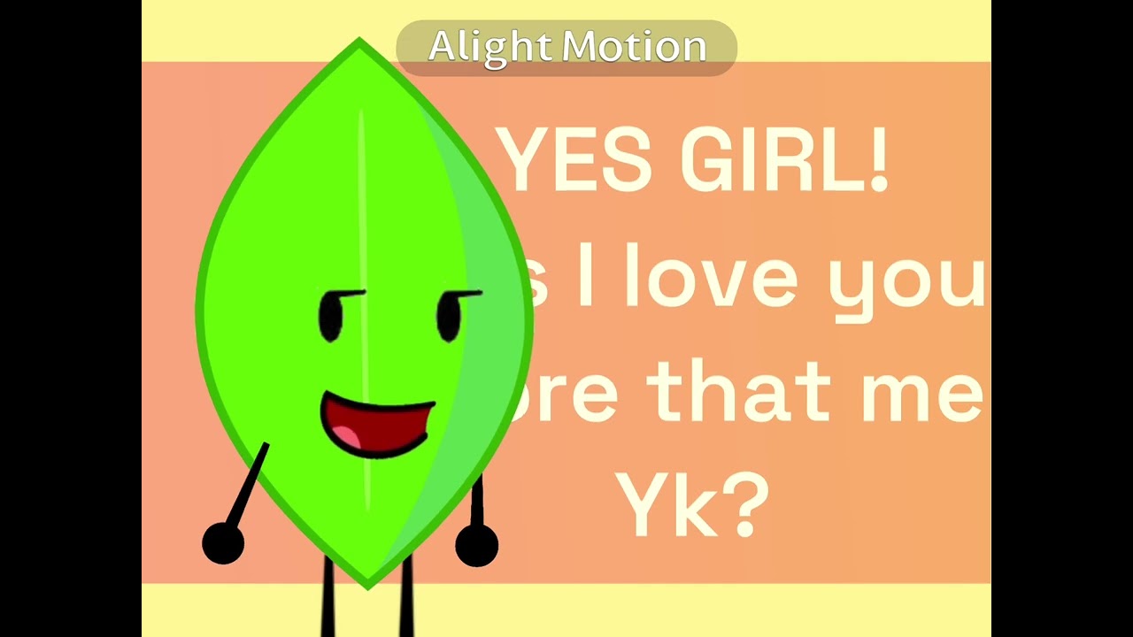//kiss me! //animation meme//ft; Firey and leafy// #bfdi #fyp #battlefordreamisland #goviral//