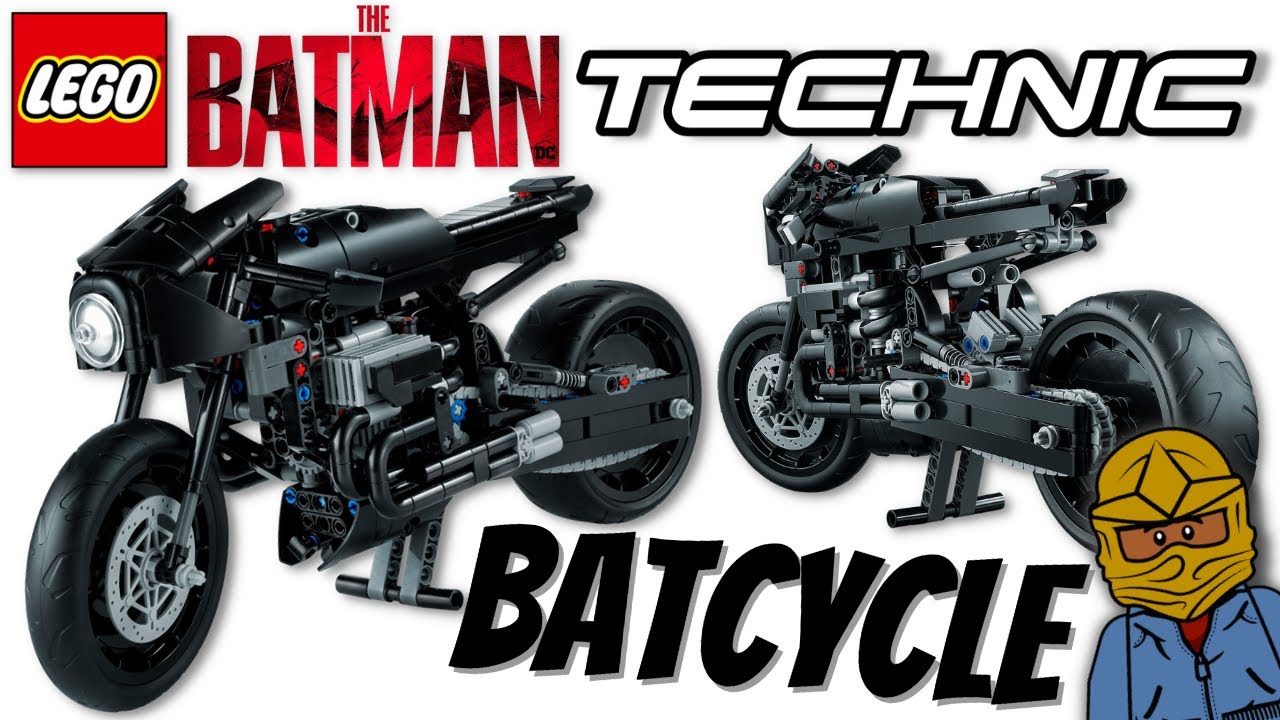 LEGO Technic 42155 DC The Batman - Batcycle Revealed!