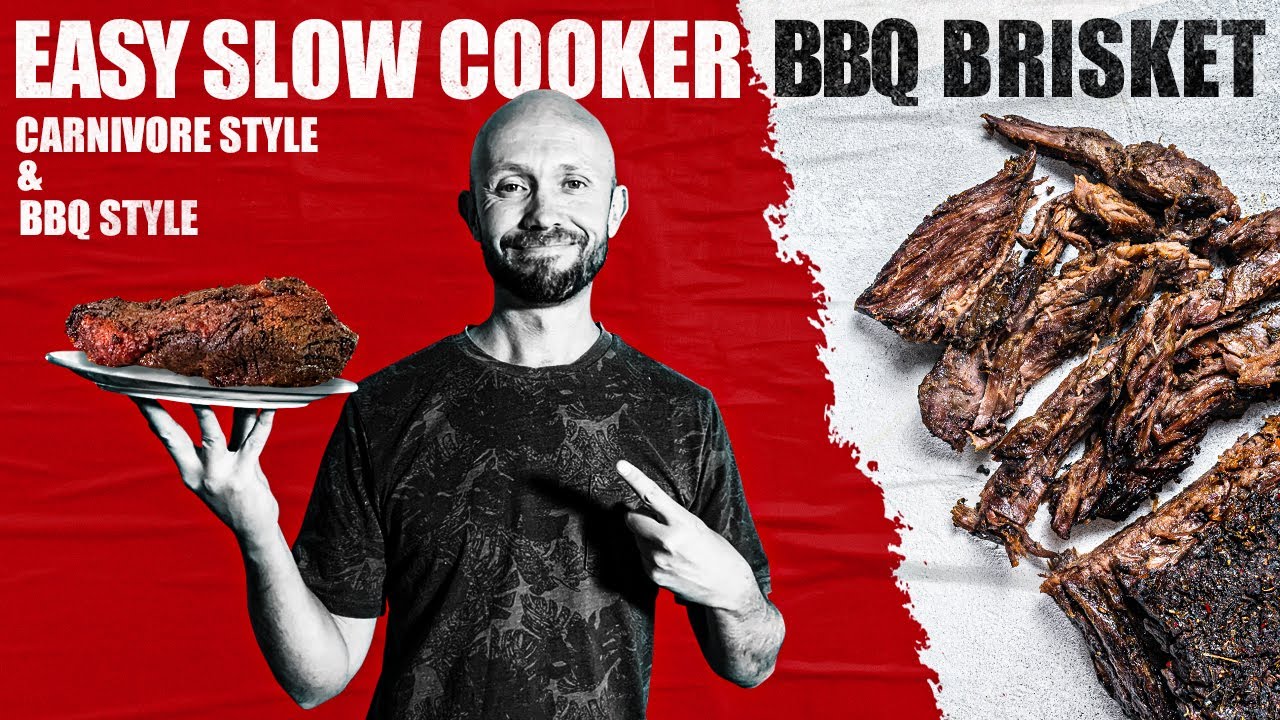 Easy Slow Cooker Brisket Recipe | Carnivore Diet & Normal Style
