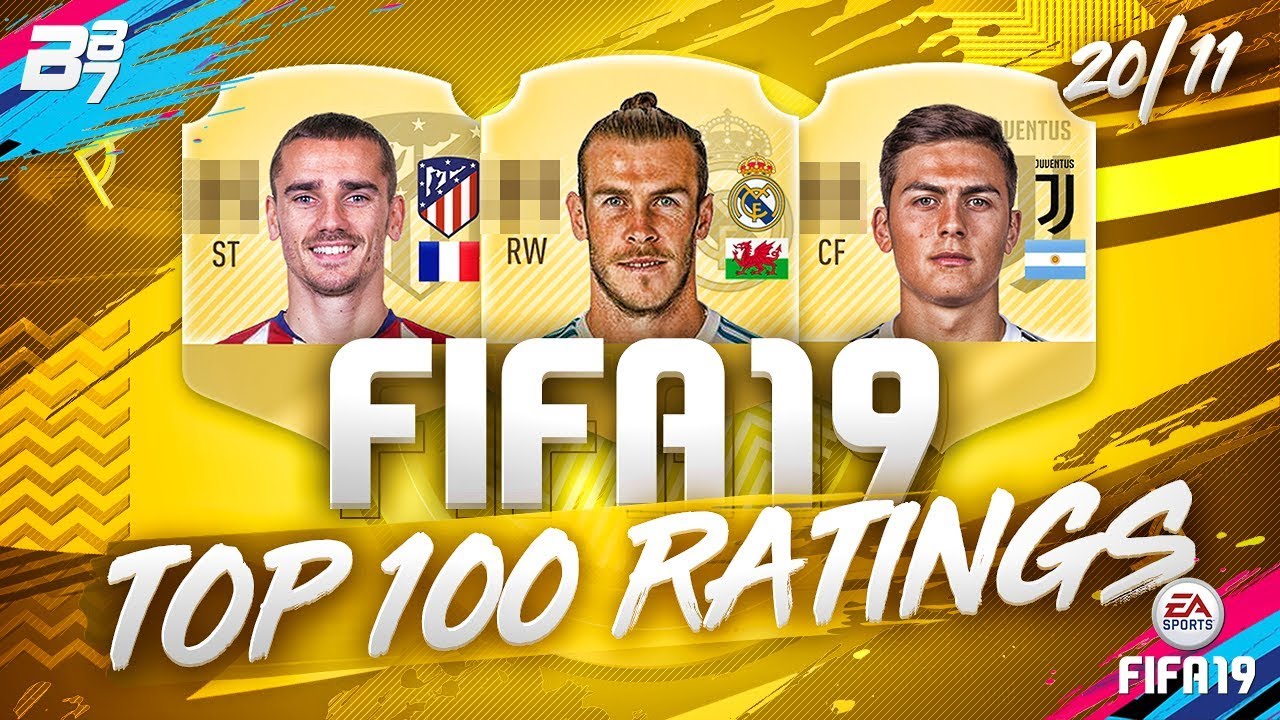 FIFA 19 | TOP 100 BEST PLAYERS RATING PREDICTION! | W/ BALE AND GRIEZMANN! 20-11