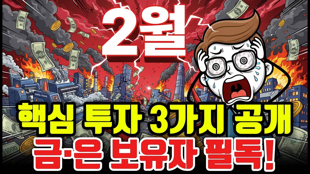 금·은 보유자라면 반드시 봐야 할, 2월의 향방을 결정짓는 3가지 핵심 투자 포인트