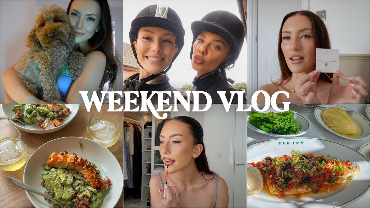 WEEKEND VLOG | summer haul, lunch dates & current favourites!