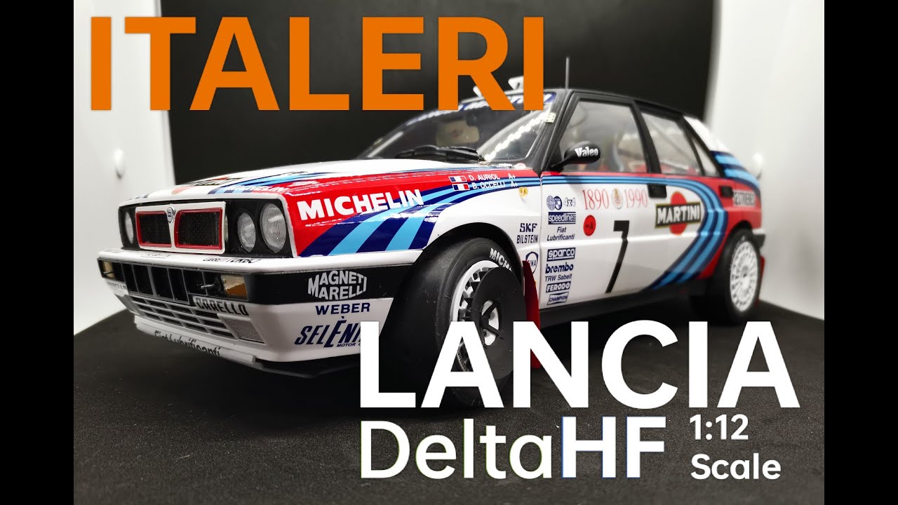 Italeri Lancia Delta HF 1:12 Scale Model Kit