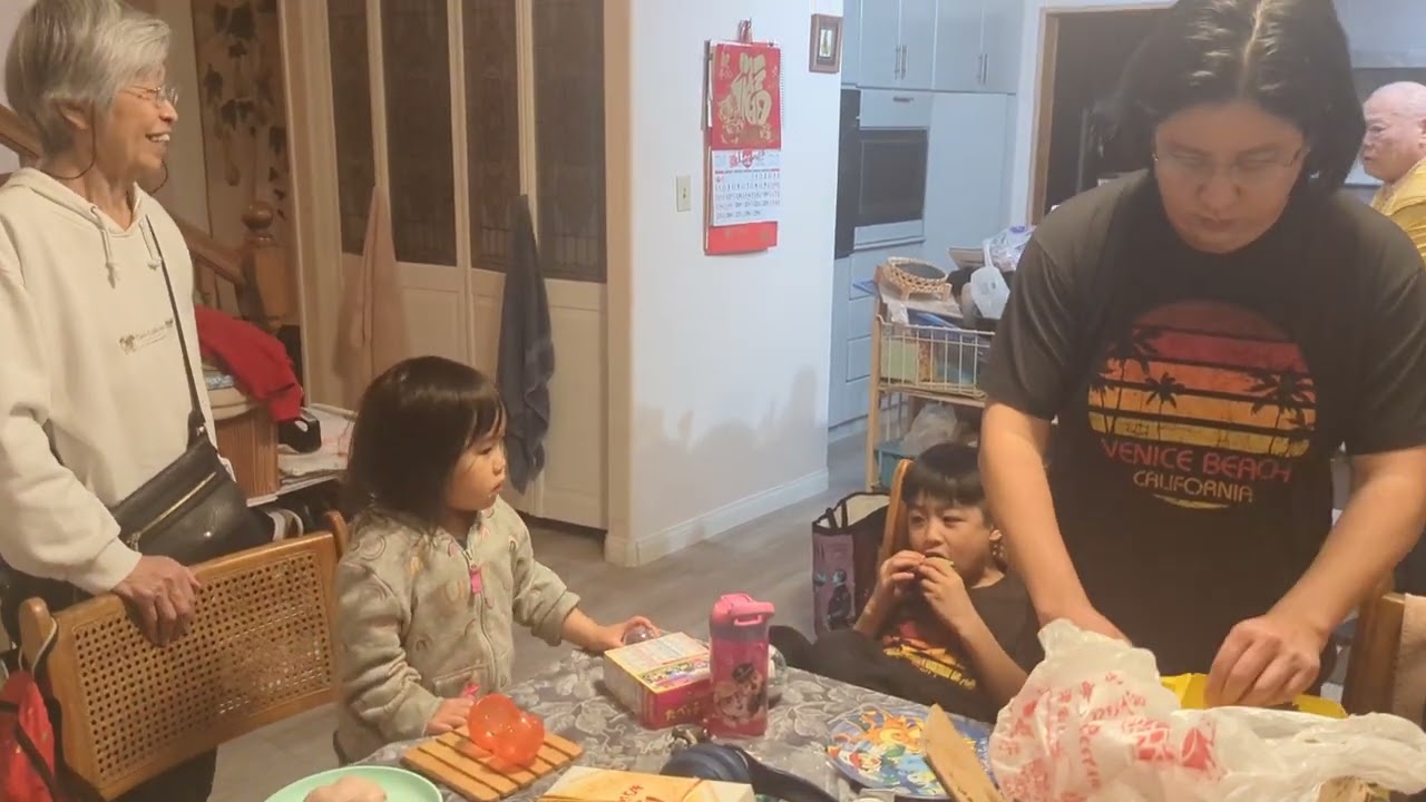 Hanging out at grandparent's house in Culver City Feb 23, 2024  #aarysgigi