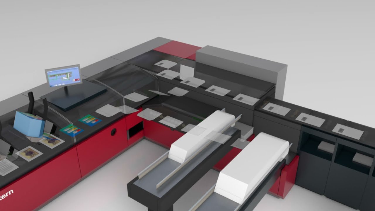 Animation Kern 3200 Module und Papier
