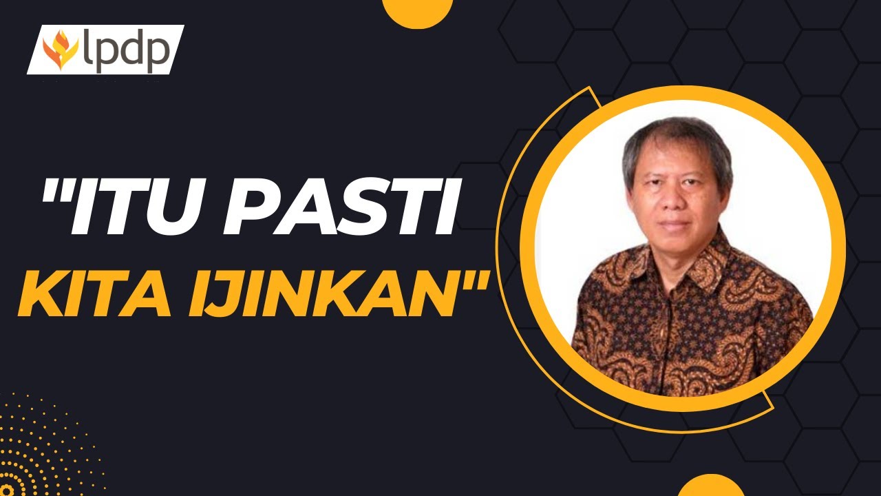 JANGAN SALAH, PENERIMA LPDP BOLEH BEKERJA DI LUAR NEGERI! | Paparan Pak Dwi Larso Direktur LPDP