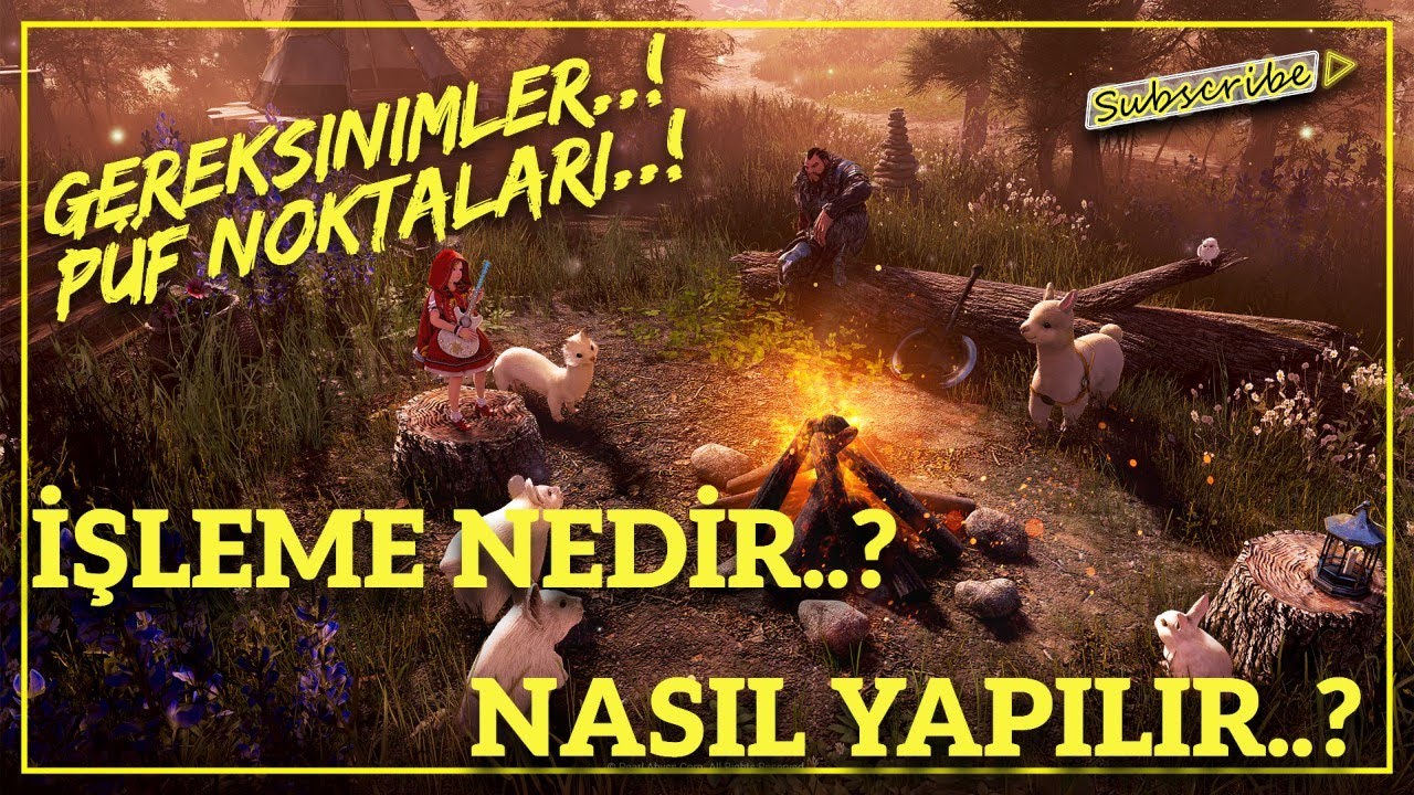 BDO🔨İŞLEME REHBERİ🔨Tüm Detaylar.. Tek Video..!@Black Desert Online