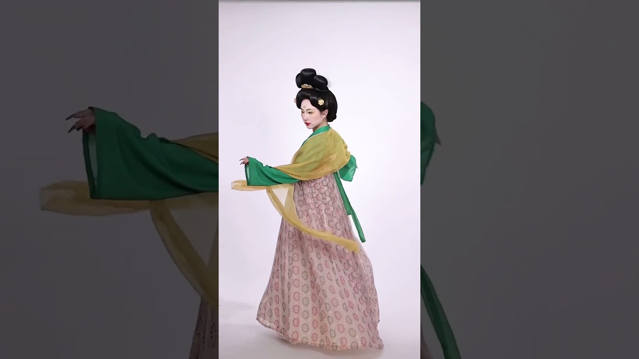 《捣练图》 #漢服 #hanfu #chinesecostume