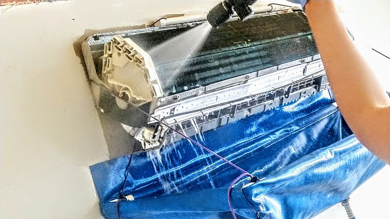 Como lavar o darle servicio a una minisplit, Parte 2 (Aire acond. unidad INTERIROR)(SIN DESMONTAR)