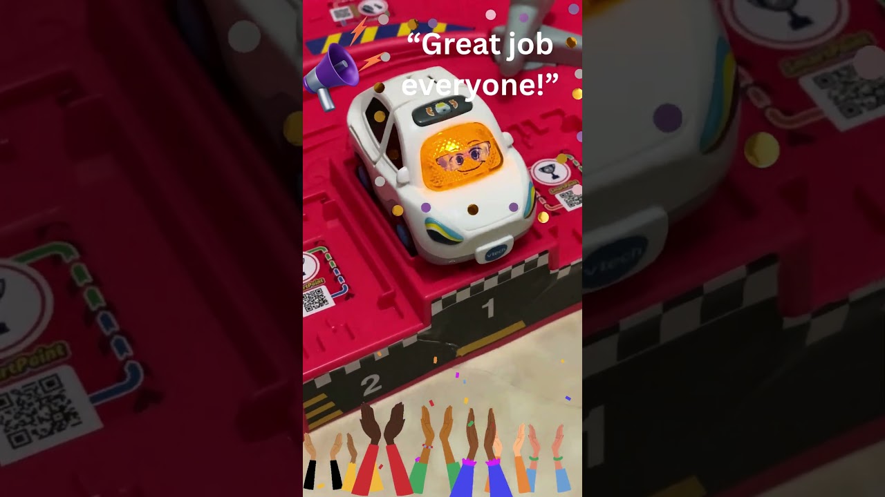 Compact Sports Car Speeds Through SmartPoints! 🚗💨 Lights & Sounds! #TootTootDrivers