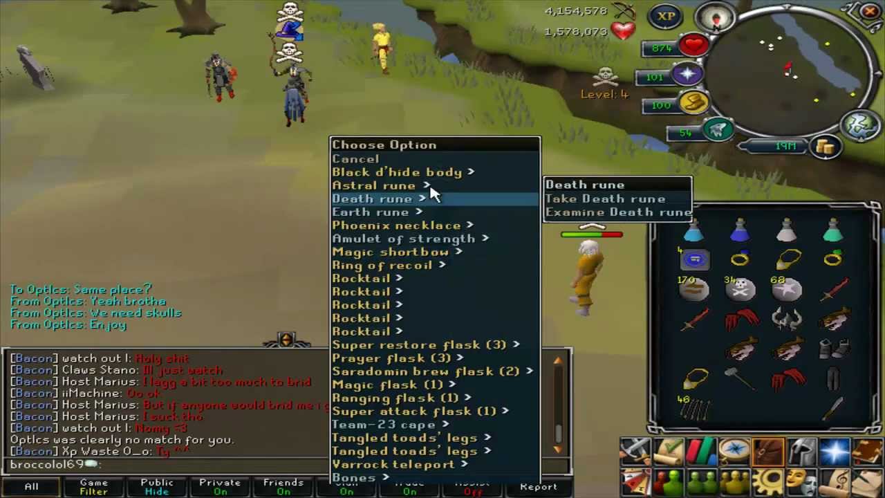 Spam - 2012 Maxed Pure - High Risk World - Claws Anti Rushing High Risk Fighting Pk Commentary 6