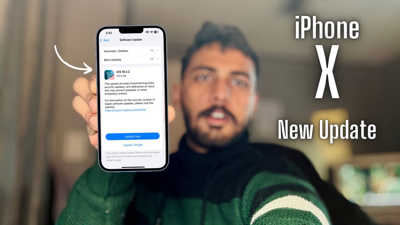 Update iPhone X to iOS 18 | iPhone X on iOS 18 | How to download iOS 18 on iPhone X