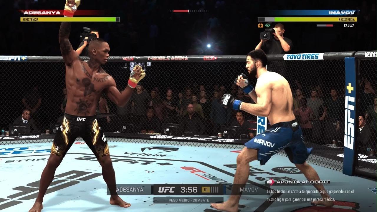 EA SPORTS UFC 5_ Israel Adesanya VS Nassourdine Imavov 🤷🏾‍♂️👑🇪🇦