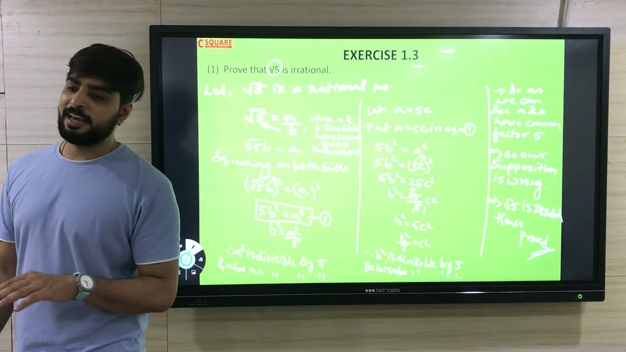 CLASS 10TH, MATHS, CHAPTER: 01, REAL NUMBER'S, EXERCISE 1.3 & EXERCISE 1.4.