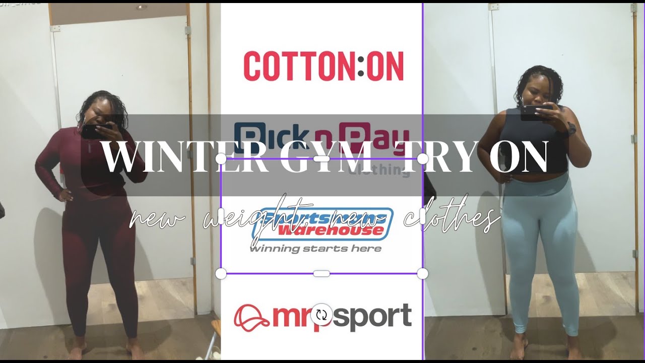 Winter is coming | Finding new gym clothes | Mr Price, Cotton On, Pick n Pay | TRY ON 