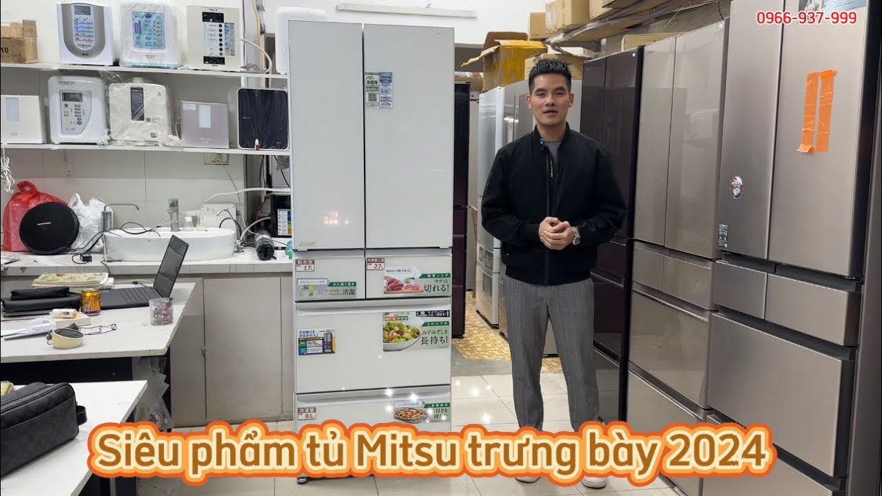Tủ Mitsubishi trưng bày 2024 mới 100% siêu VIP. 0966 937 999