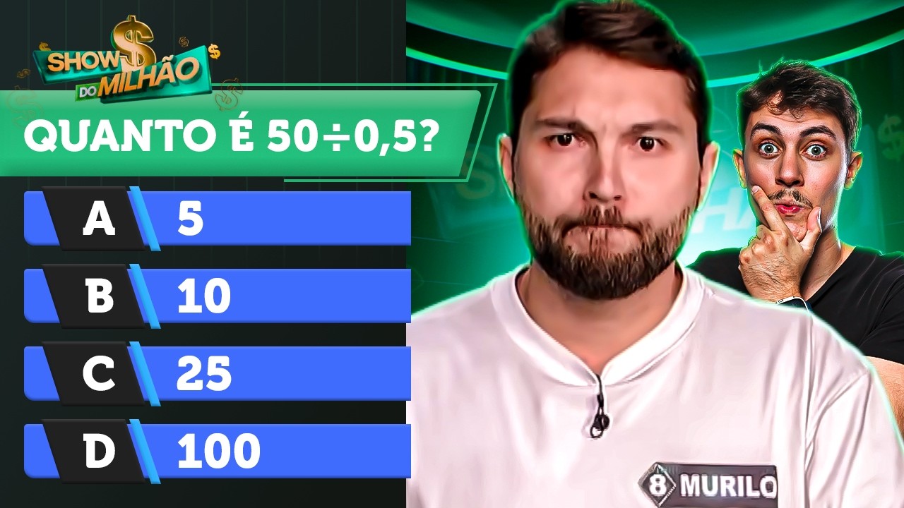 Ele PERDEU 1 MILHÃO por não saber MATEMÁTICA BÁSICA