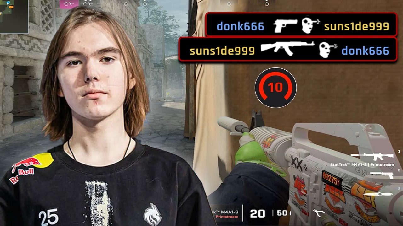 donk vs suns1de | FACEIT Match | 4650 Elo