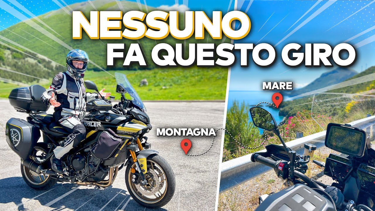 NESSUNO FA questo GIRO in MOTO: dal MARE di MARATEA al POLLINO!