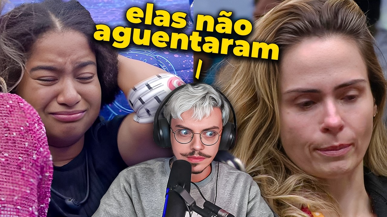 MONSTRO CANCELADO: Ana Paula e Milena passam MAL na din&acirc;mica