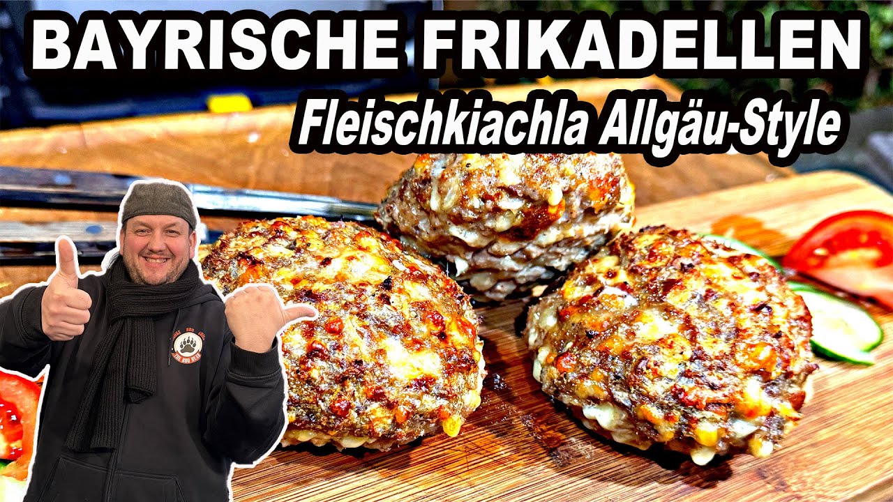 Bayrische Frikadellen  Fleischkiachla Allgäu Style | The BBQ BEAR