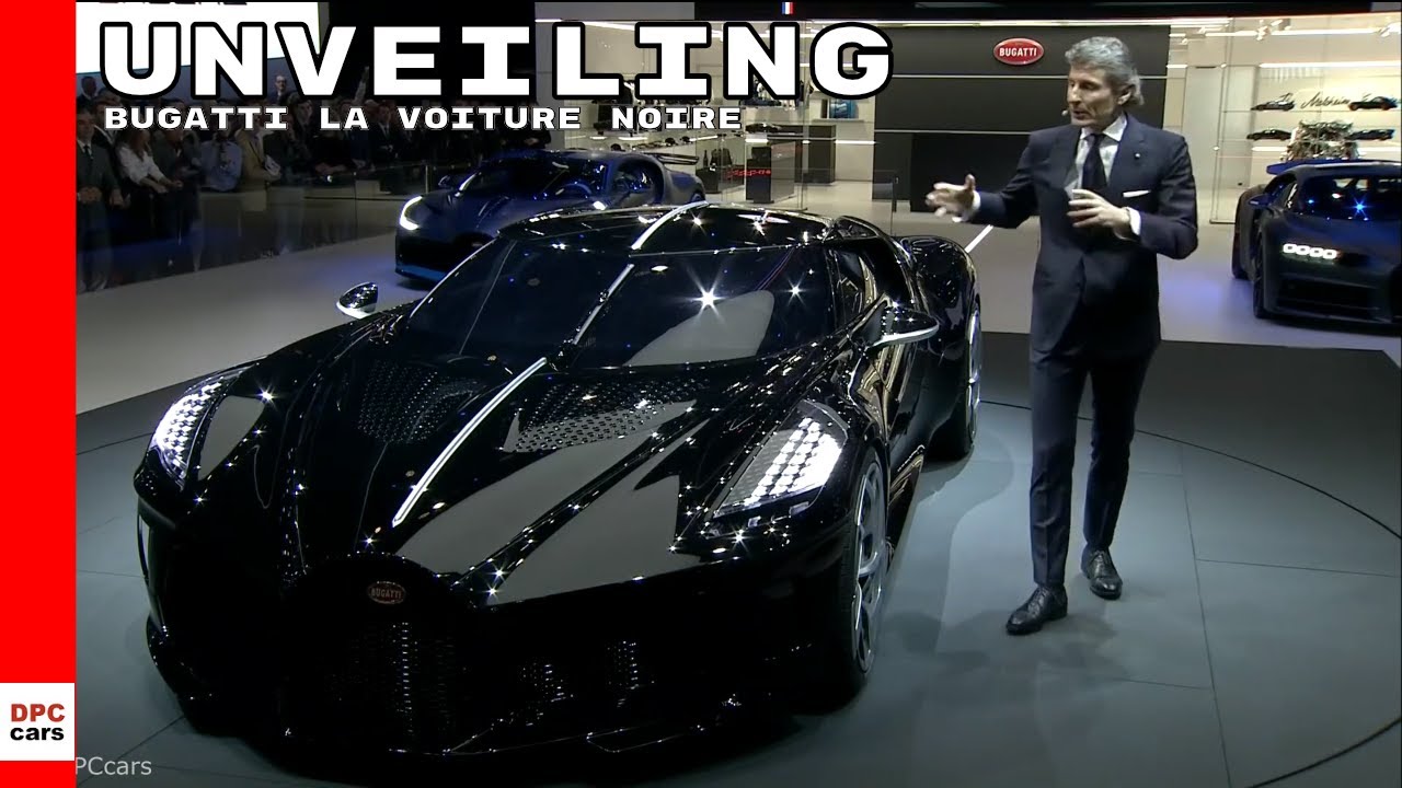 Представление Bugatti La Voiture Noire
