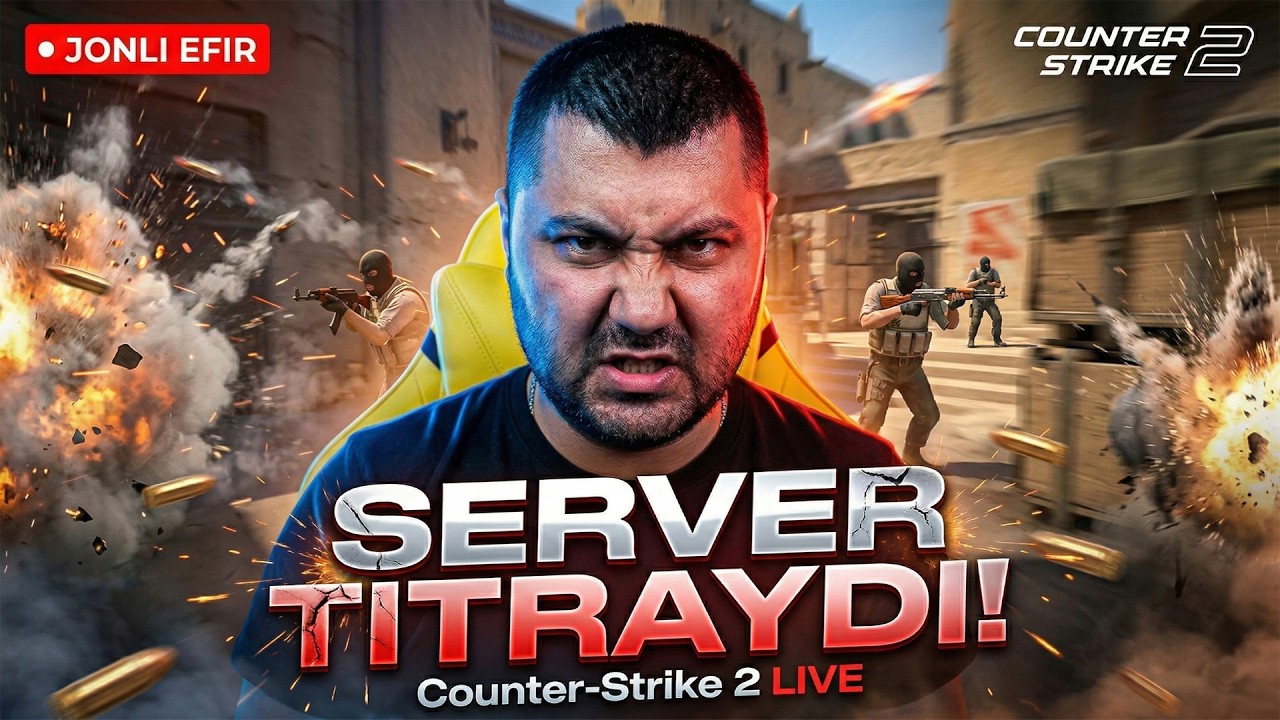 😈SERVER TITRAYDI! – CS2 (JONLI EFIR)