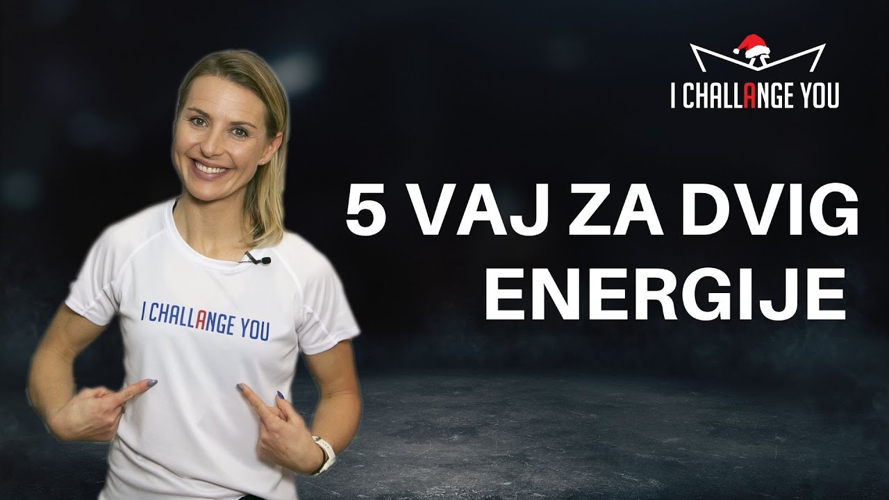 1. dan: 5 VAJ ZA DVIG ENERGIJE 🎄 [Andreja Gulič]
