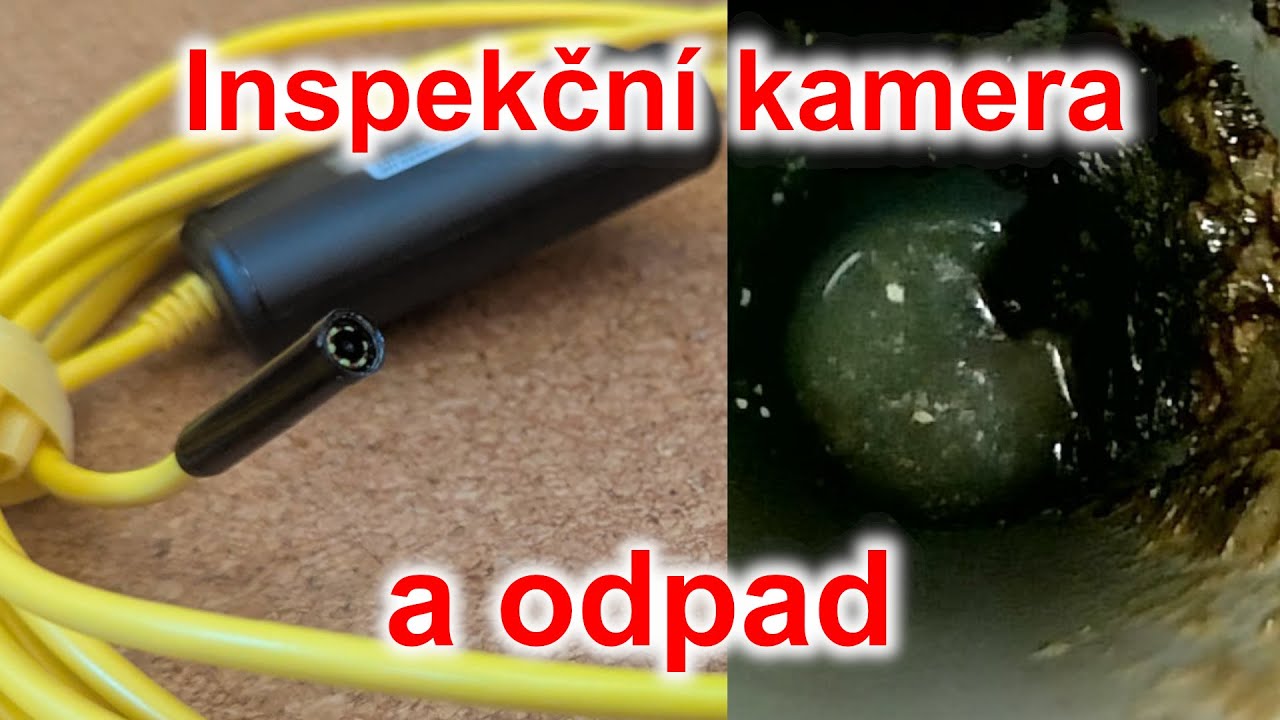 Inspekčn&iacute; kamera Depstech WF028-5DL | Ajť&aacute;k ře&scaron;&iacute; ucpan&yacute; odpad