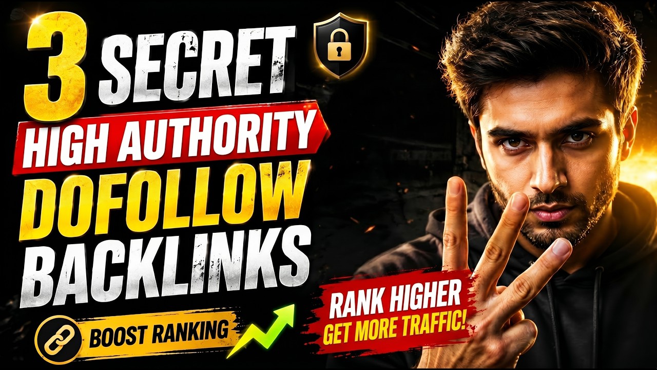 3 Secret High Authority Dofollow Backlinks for Fast SEO Growth!