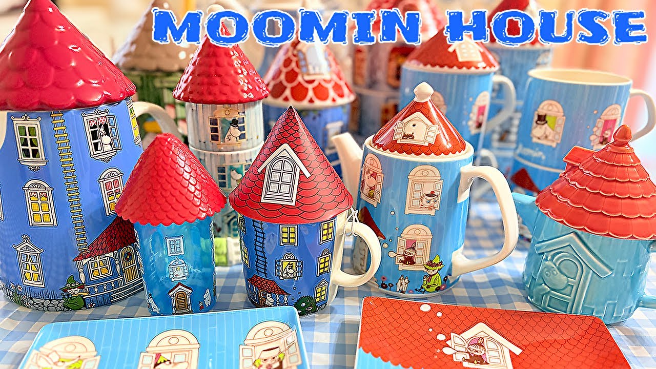 【私の宝物✨】陶器のムーミンハウス🏠／食器・キッチングッズ 購入品 紹介／ムーミンやしき 屋敷