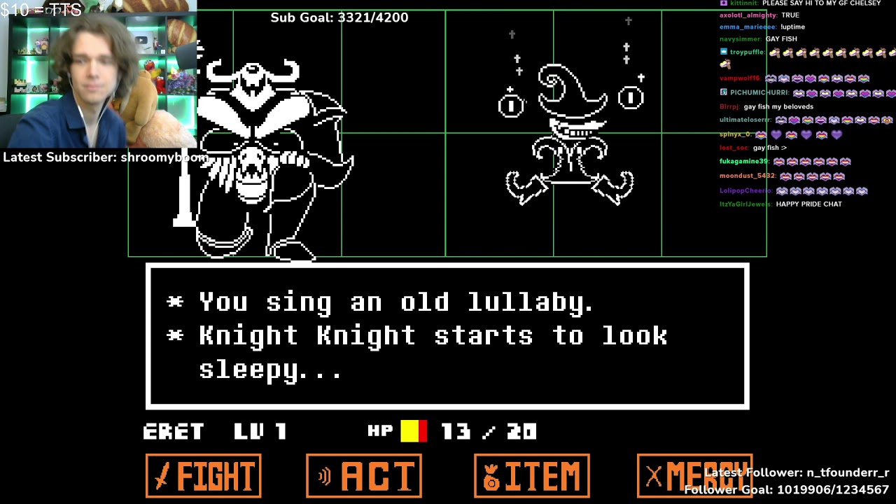 BEATING UNDERTALE AAAAA - Eret May 31 2021 Stream