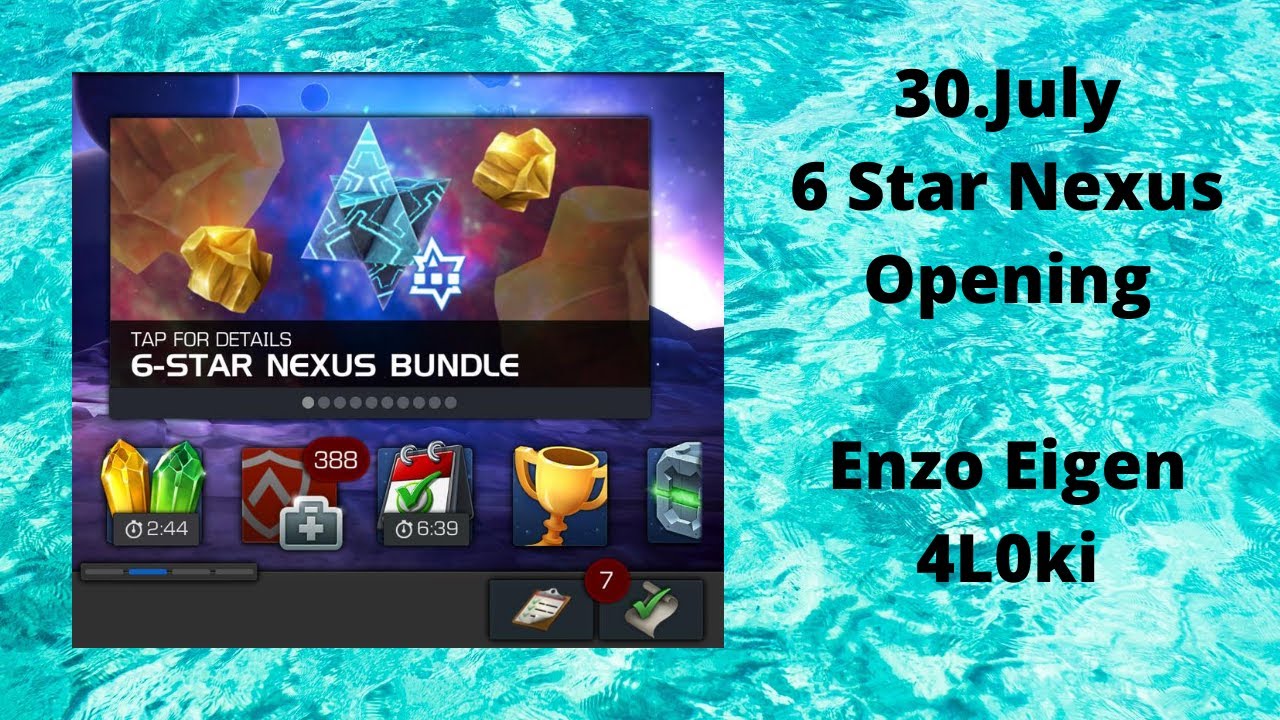 30.July 6 Star Nexus Crystal Opening
