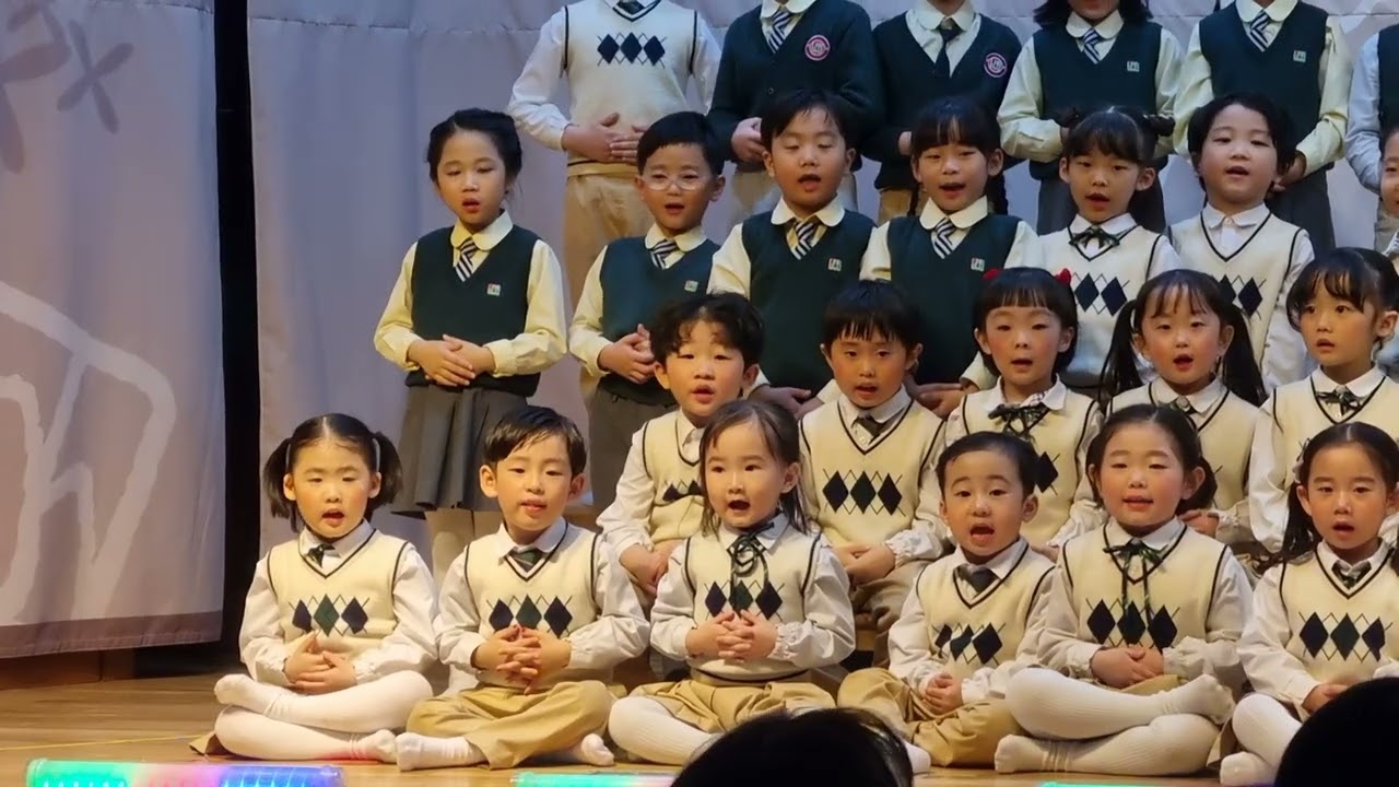 5살 숲속예은 발표회