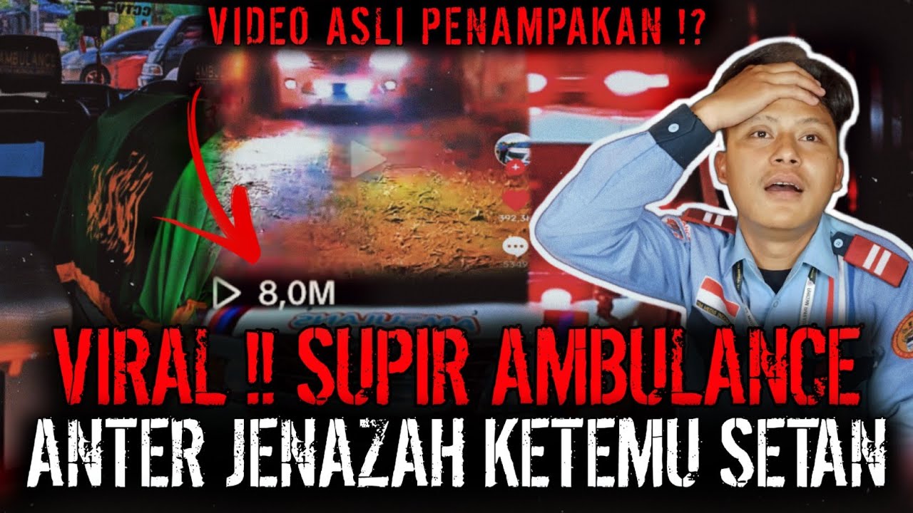 LAGI VIRAL !! SEREM BANGEET KALO JADI SUPIR AMBULANCE GINI